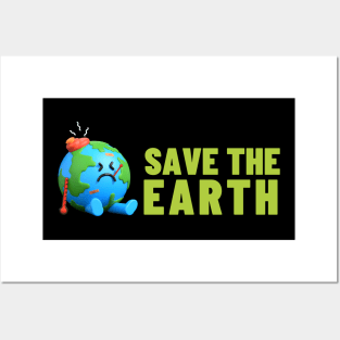 Save The Earth, Save The Planet Posters and Art